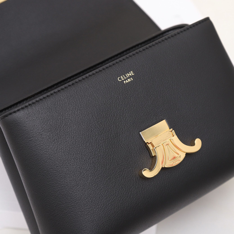 ce**e teen ning bag in S*pple calfskin black