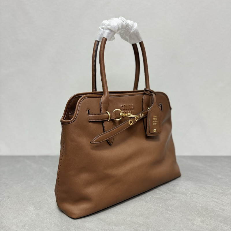 Miu Miu Aventure Nappa Leather Bag