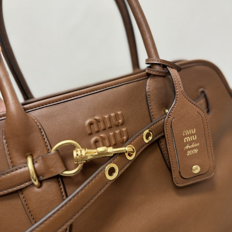 Miu Miu Aventure Nappa Leather Bag