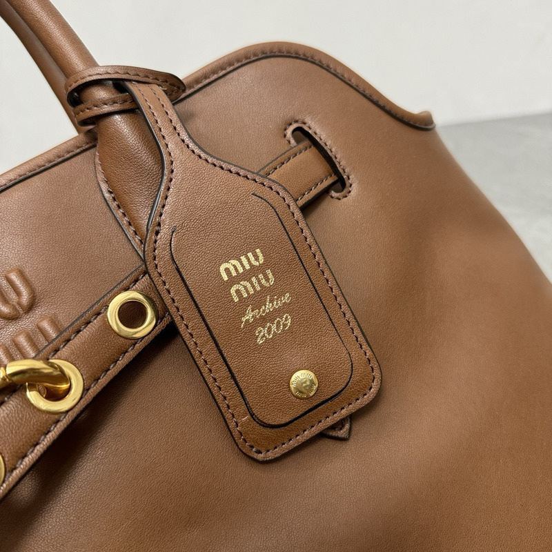 Miu Miu Aventure Nappa Leather Bag
