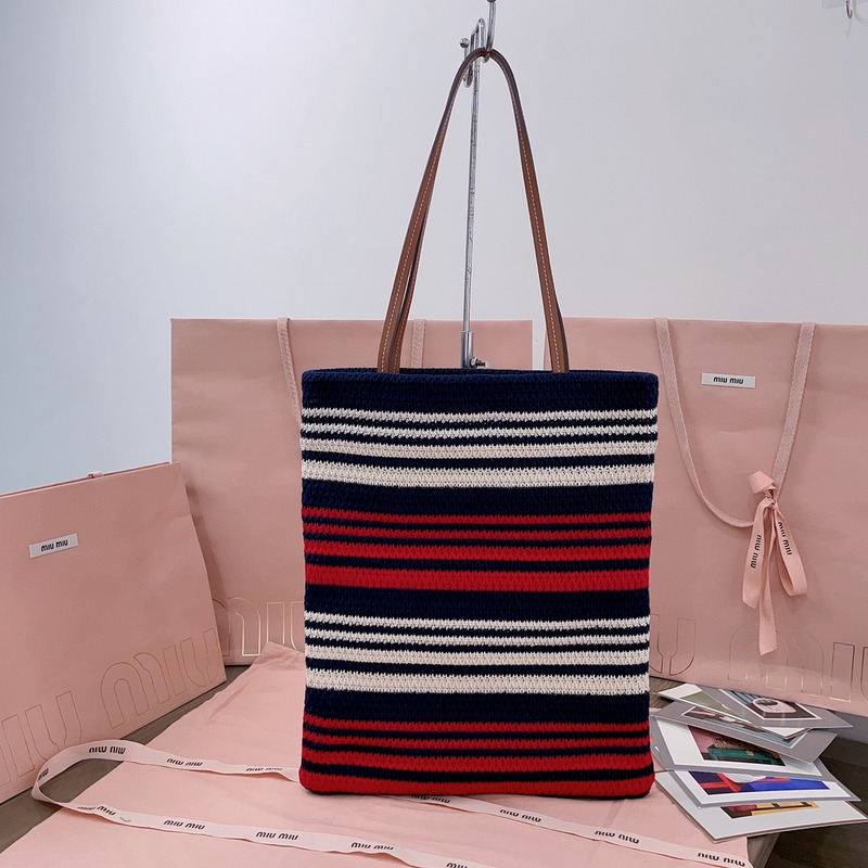 Miu Miu Crochet Tote Bag