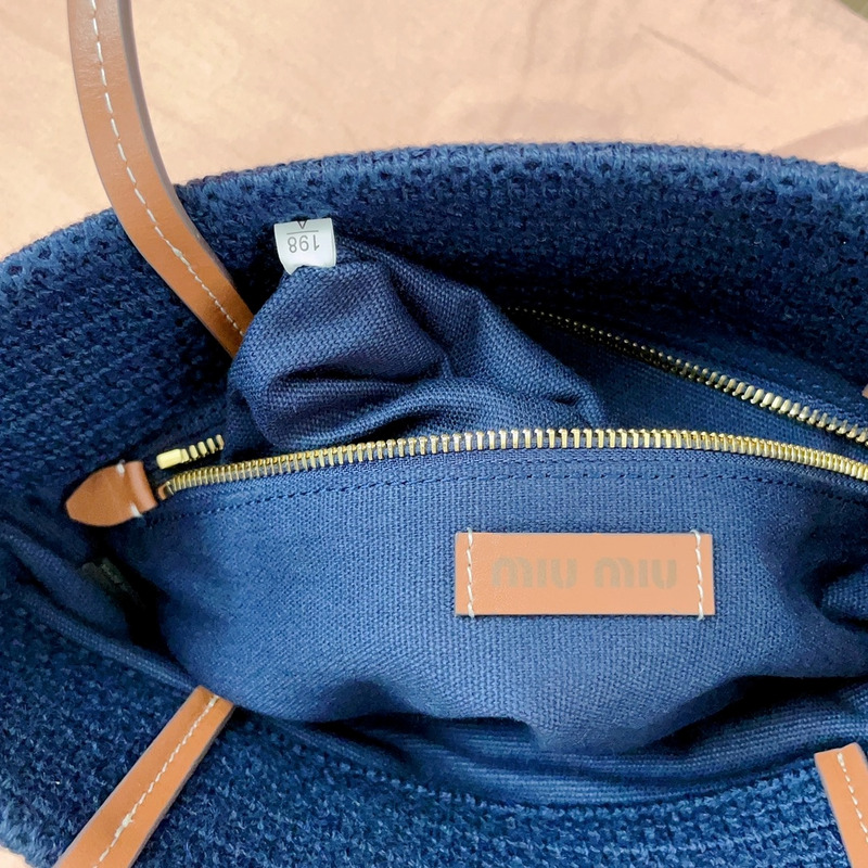 Miu Miu Crochet Tote Bag