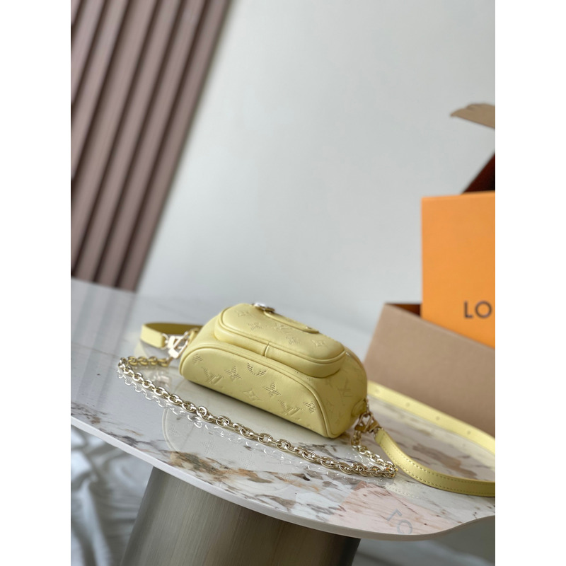 l**is V*t*n mini bumbag yellew