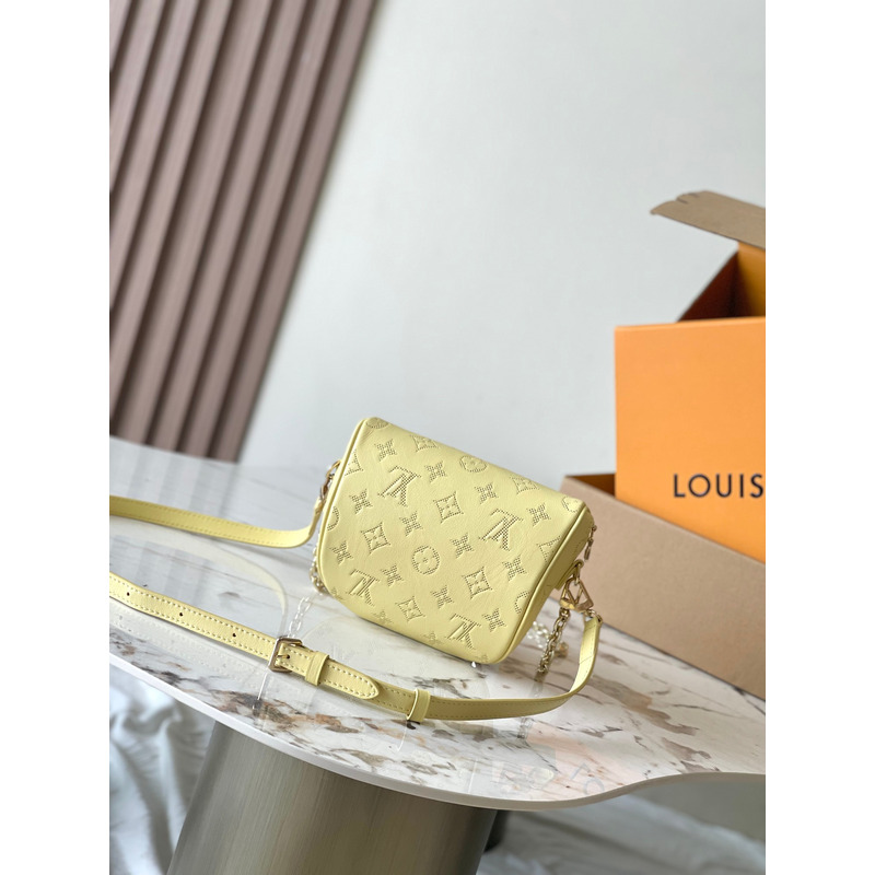 l**is V*t*n mini bumbag yellew