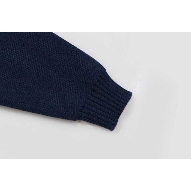 S*p*e S*p*e chest stripe sweater navy