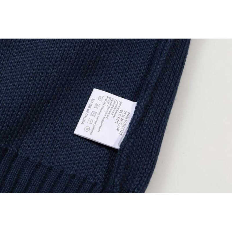 S*p*e S*p*e chest stripe sweater navy