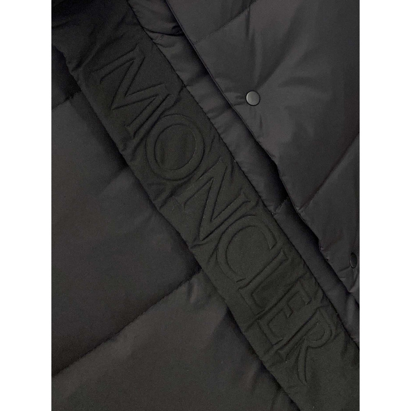 Moncler Feathered Madeira jacket in black