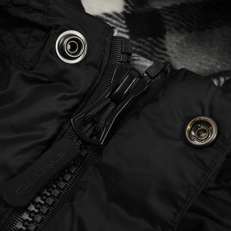 B**rry down jacket in padded nylon black