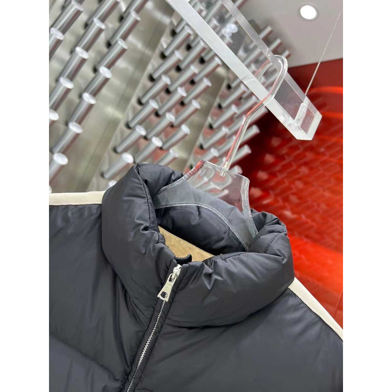 Moncler & Palm Angels Rodman Quilted Tech-Jersey Down Jacket Black