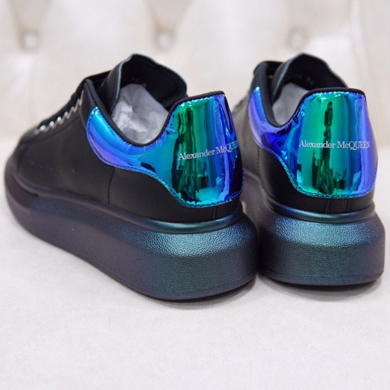 Alexander McQueen Air Platform Leather Sneakers