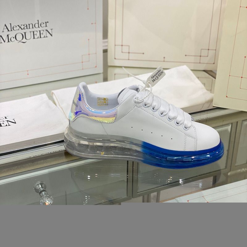 Alexander McQueen Air Platform Leather Sneakers