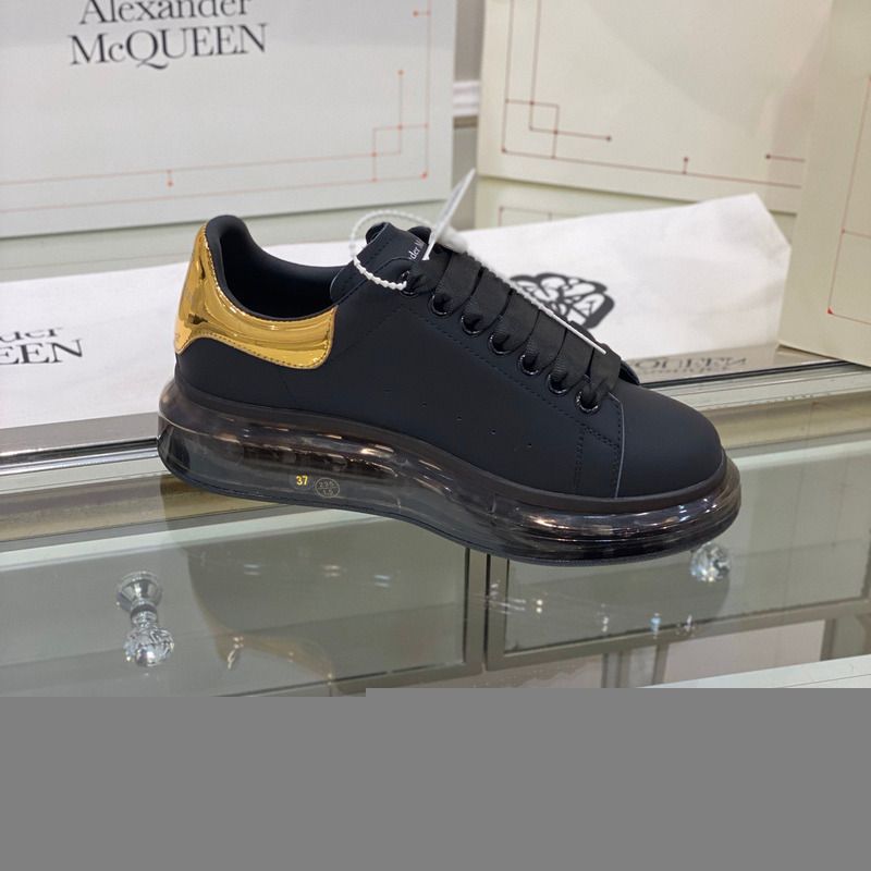 Alexander McQueen Air Platform Leather Sneakers