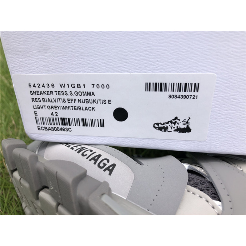 Ba*len*cia*ga 3.0 dark gray sneakers men women