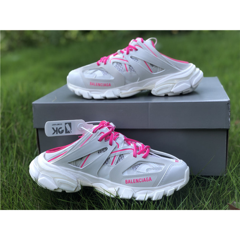 Ba*len*cia*ga 3.0 white powder slippers men women