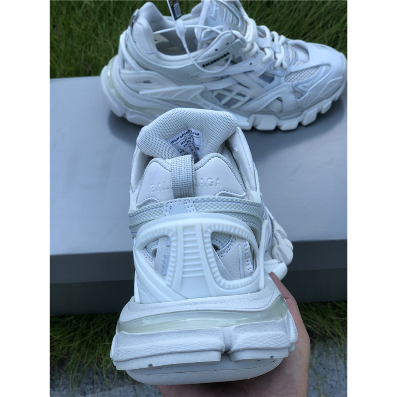 Ba*len*cia*ga 4.0 white gray sneakers men women