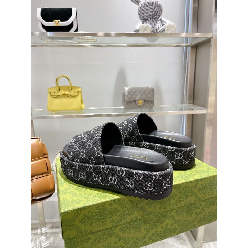 g*u*i angelina gg S*p*e platform slide black