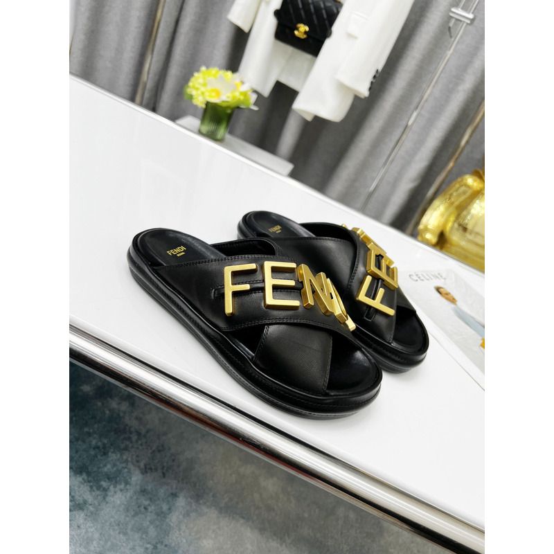 F**digraphy sandals black