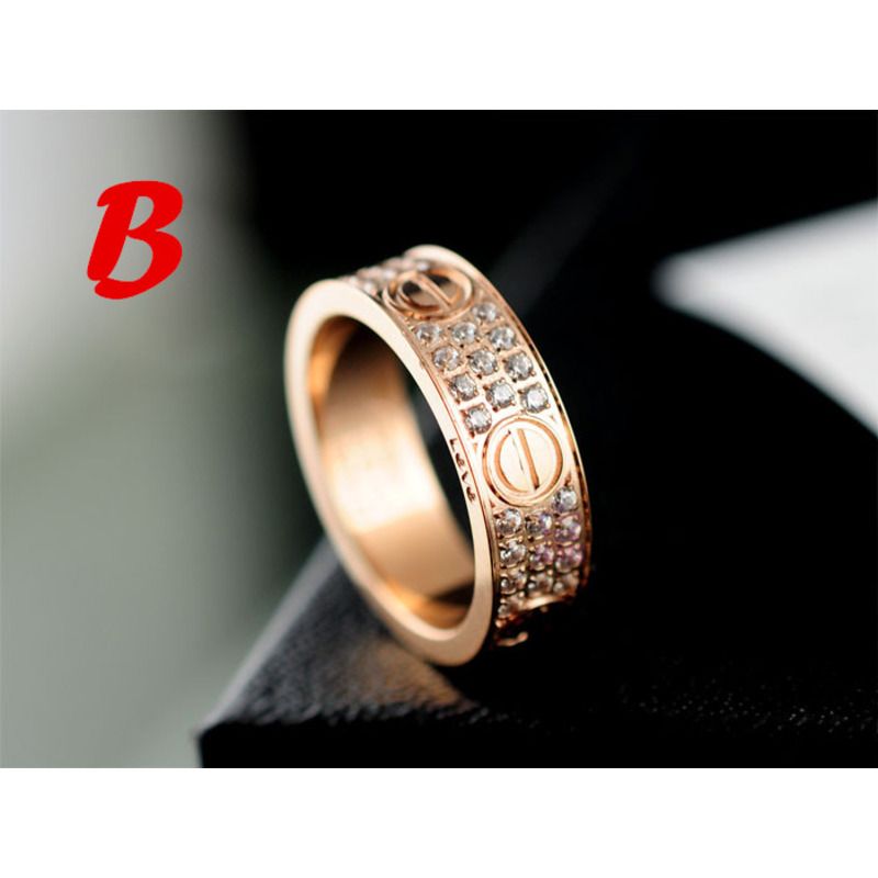 cartier love ring with Di*m*nds