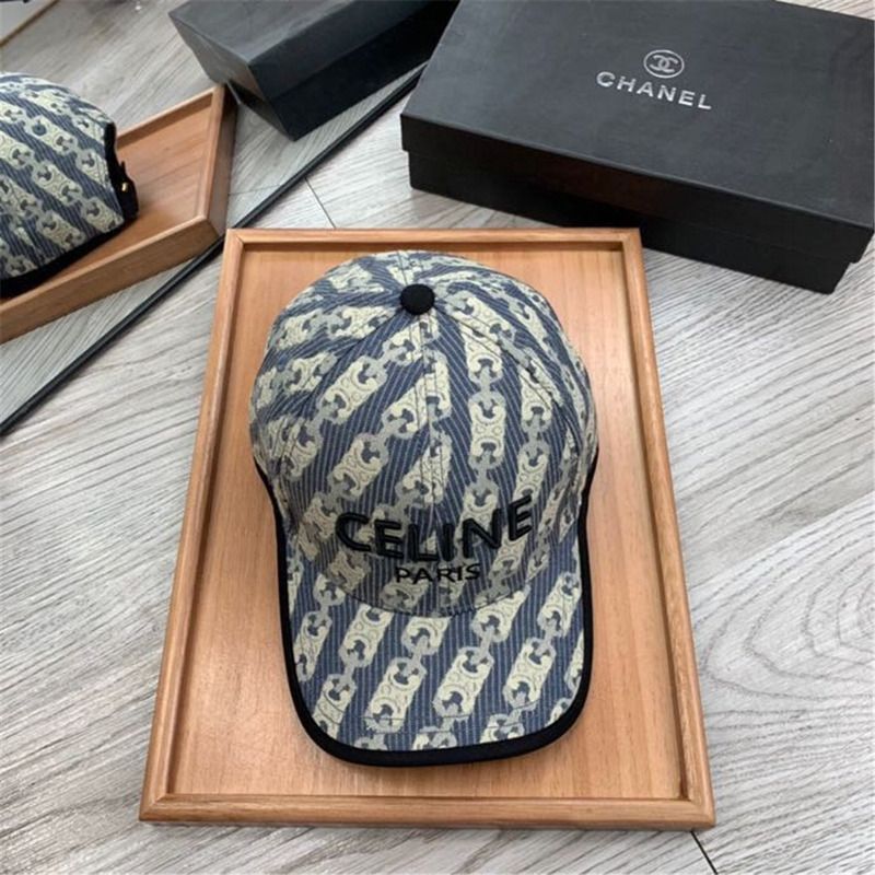 Ce**e logo print baseball hat/cap