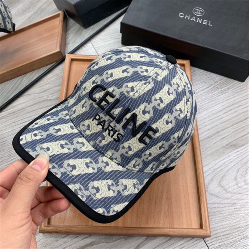 Ce**e logo print baseball hat/cap