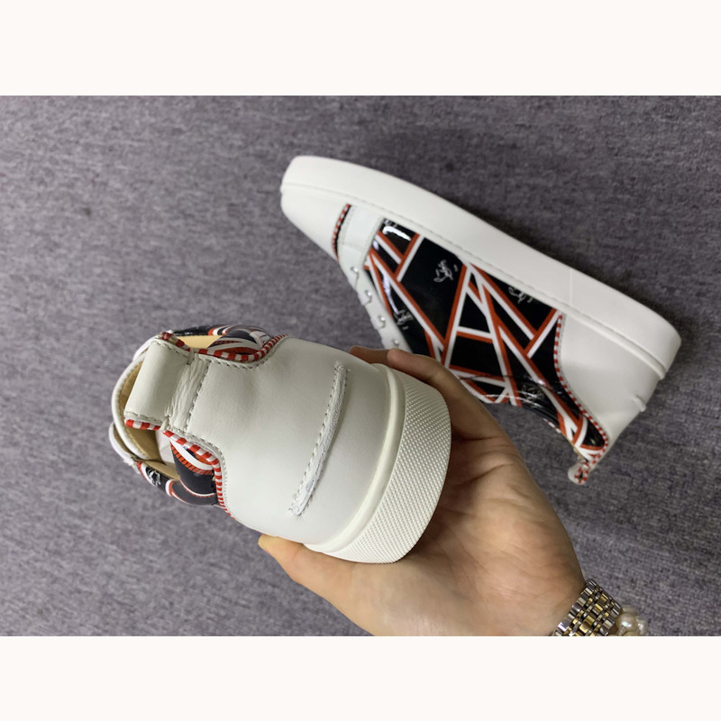 ch**an louboutin S*per perfect l**is junior low-top trainers
