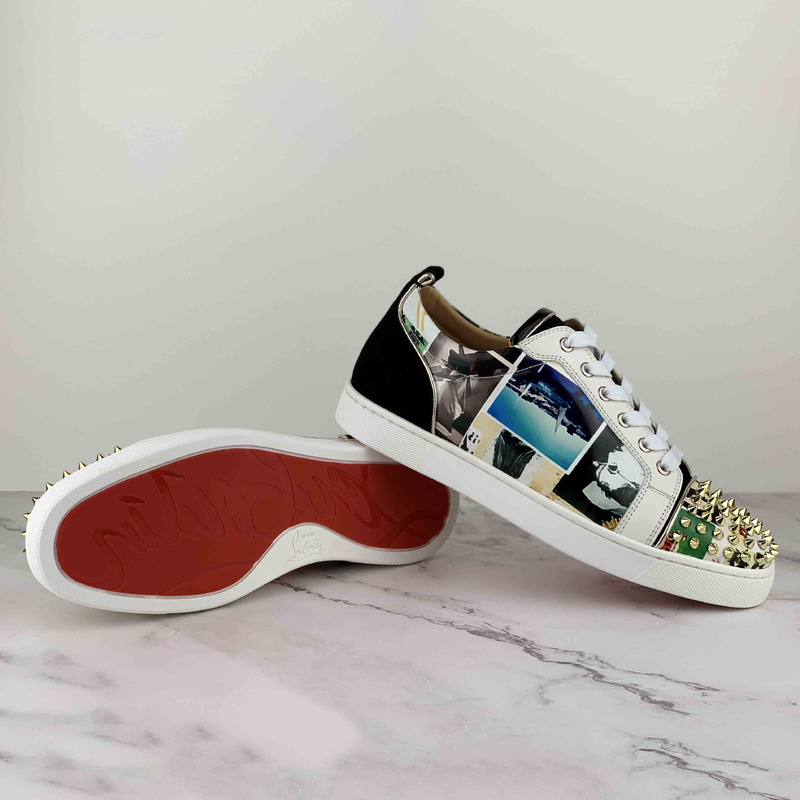 Ch**an louboutin l**is spikes orlato sneaker