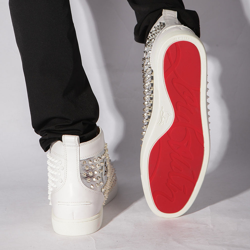 pre-sale!!! Ch**an louboutin limited version yang l**is flat sneakers