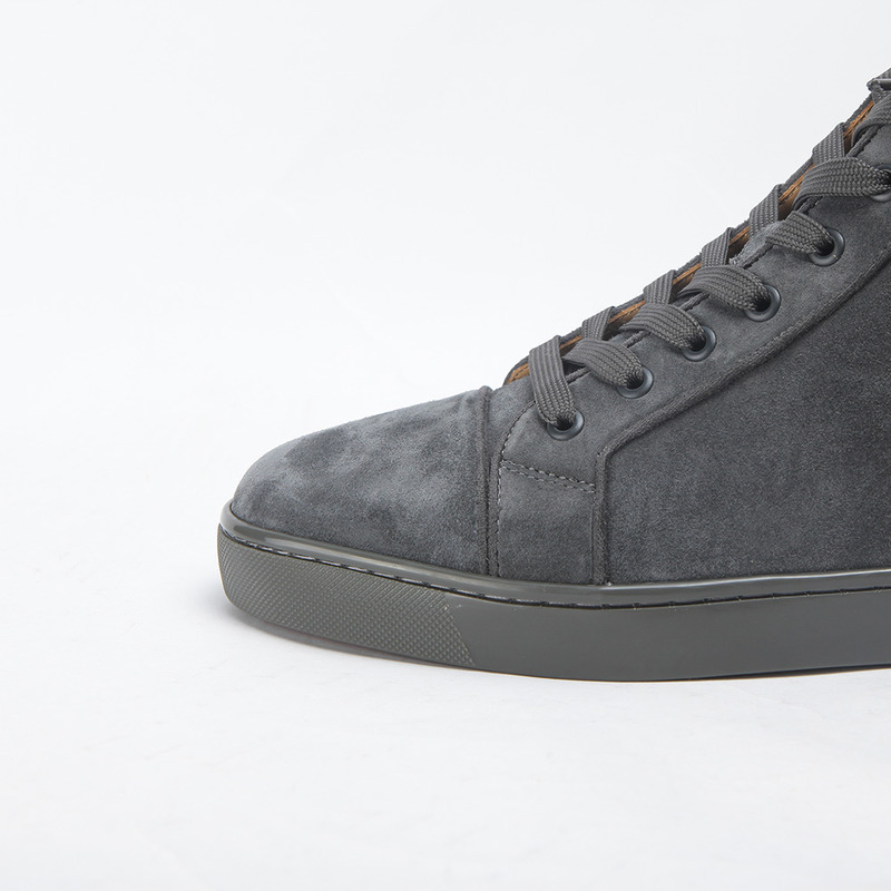 [made  to order] ch**an louboutin S*per perfect l**is camo suede high top sneakers made to order