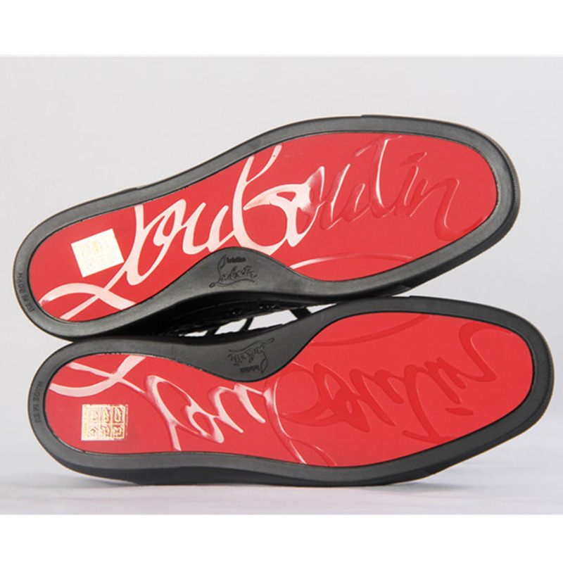 [made  to order] ch**an louboutin S*per perfect black snake low sneakers
