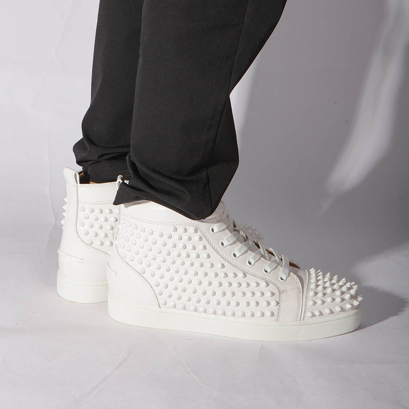 Ch**an louboutin limited version  christmas louboutin l**is spikes men