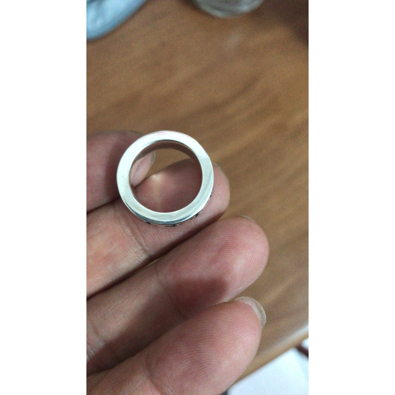 Chrome Heart Cross Earrings