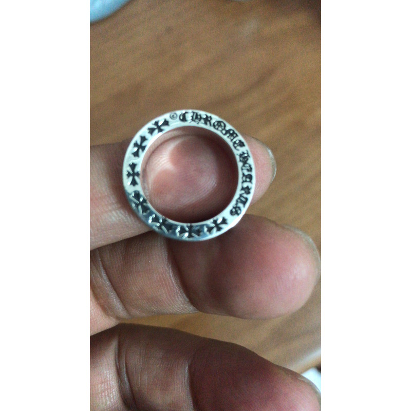 Chrome Heart Cross Earrings