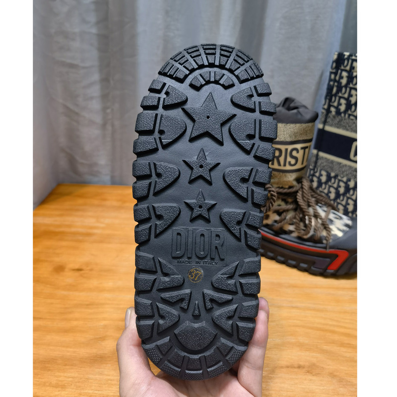 D*or alps snow ankle boot beige multicolor mizza shiny nylon