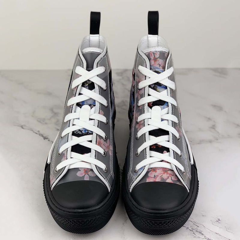 D*or "b23" high-top portrait sneaker