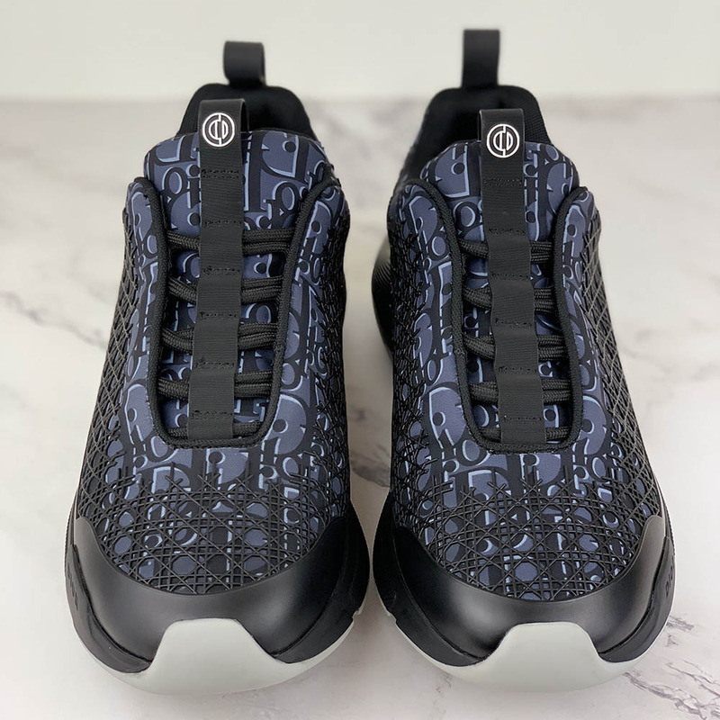 D*or black oblique "b24" sneaker with