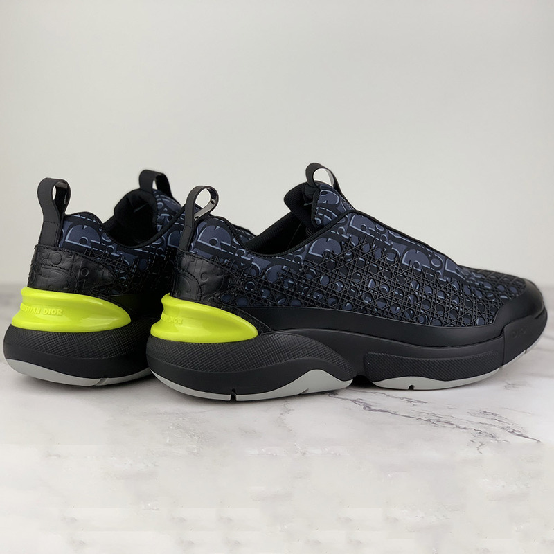 D*or black oblique "b24" sneaker with