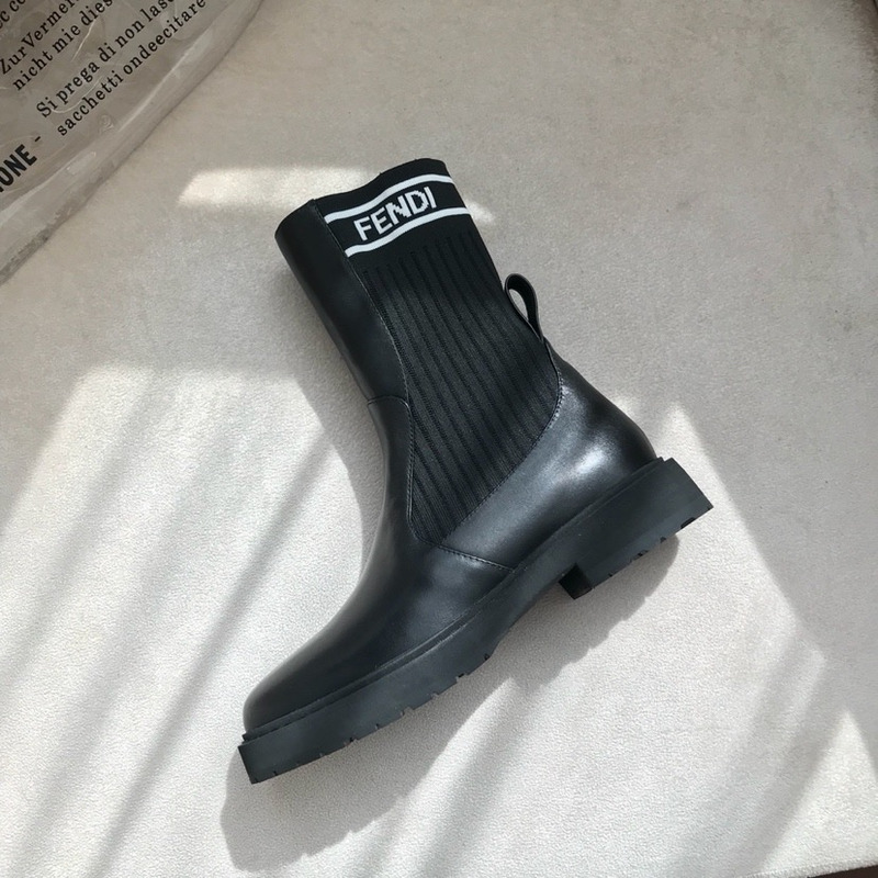 F**di rockoko ff combat boots