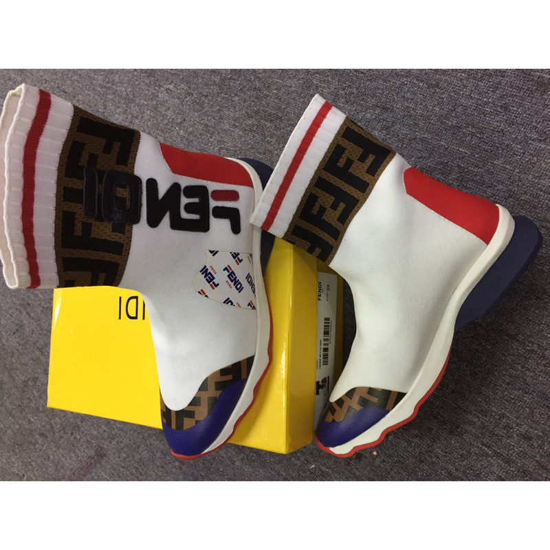 F**di mania knit sock sneakers