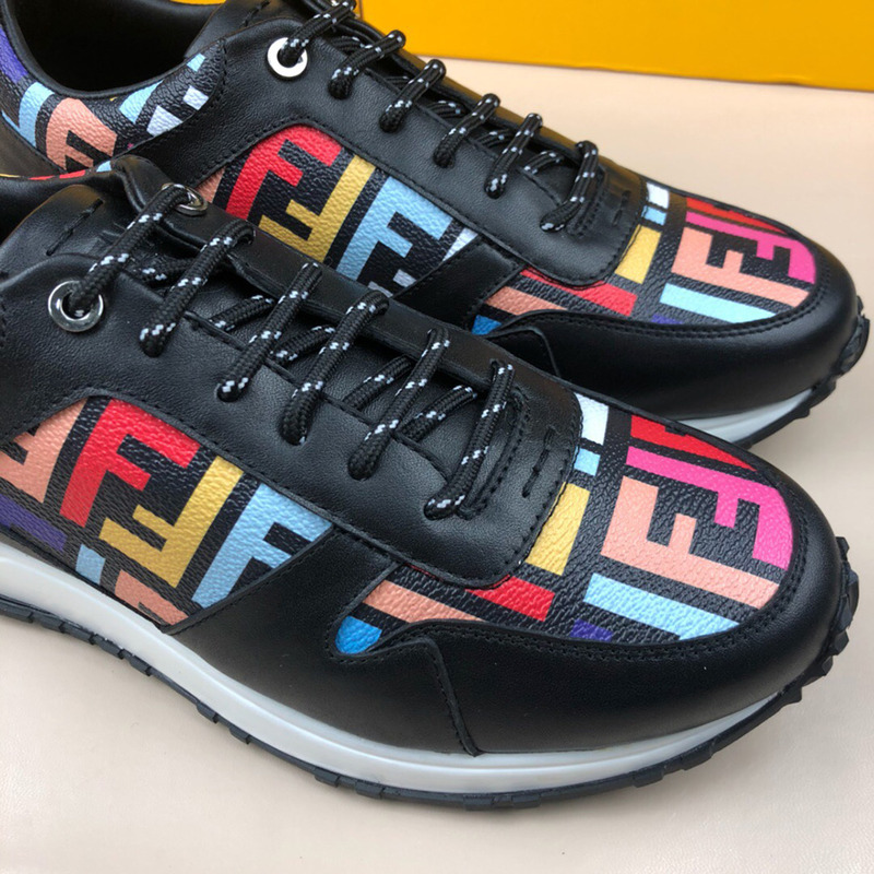 F**di multi-color ff logo training sneakers