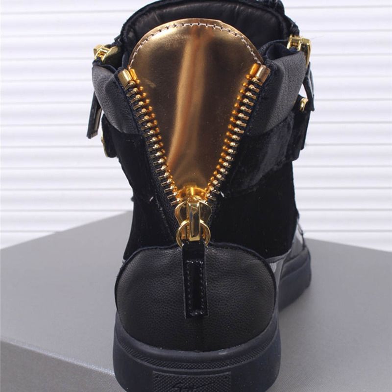 Giuseppe Zanotti Coby High Top Black Sneakers