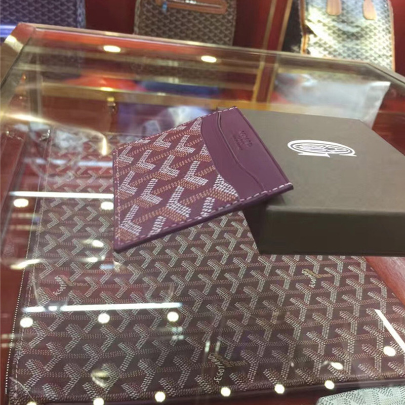 Go*ard card holder burgundy
