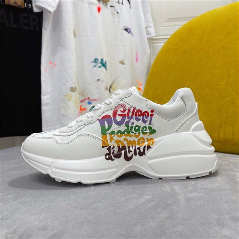 G*u*i rhyton sneaker in white men