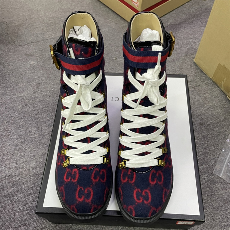 G*u*i gg wool ankle boot