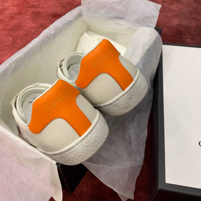 G*u*i ace sneaker with mickey print