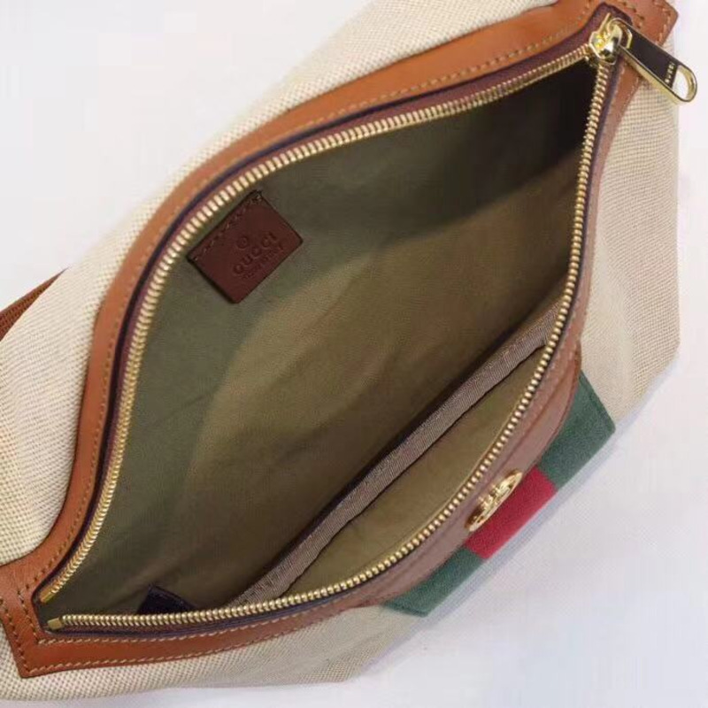 G*u*i vintage canvas belt bag