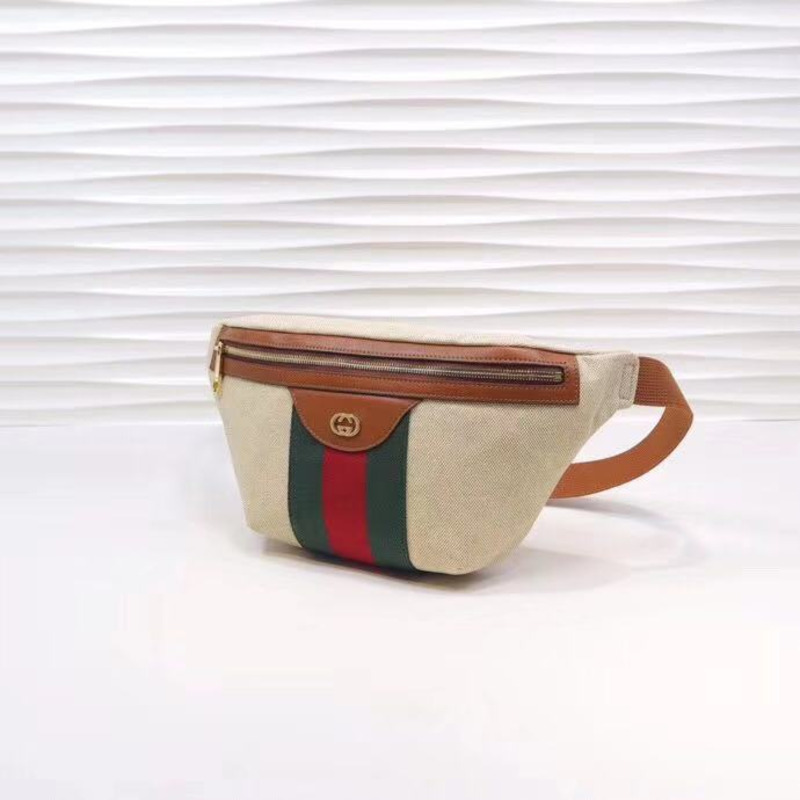 G*u*i vintage canvas belt bag