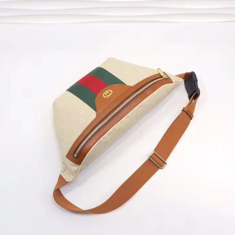 G*u*i vintage canvas belt bag