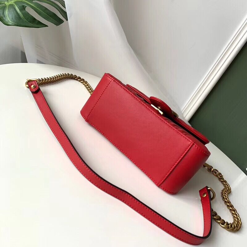 G*u*i marmont mini top handle bag