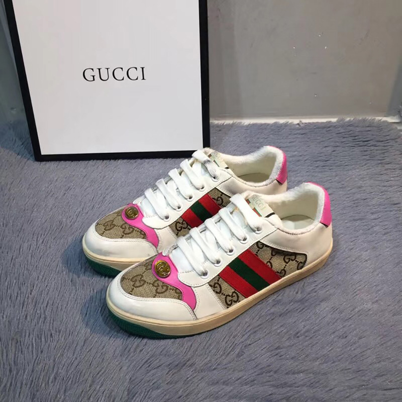 screener G*u*i sneaker (pink)