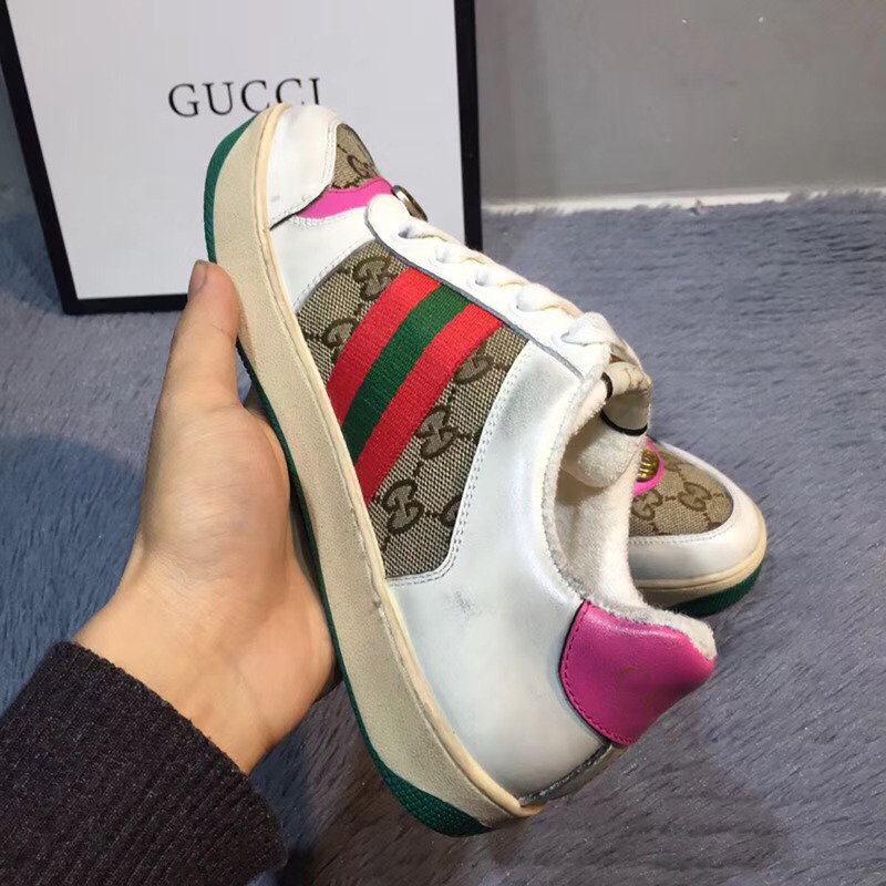 screener G*u*i sneaker (pink)